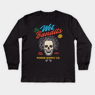 The Wet Bandits Kids Long Sleeve T-Shirt